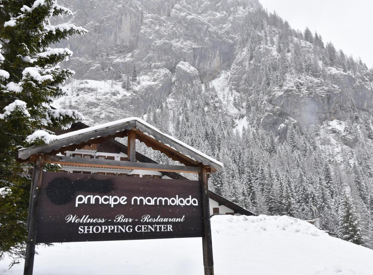 Hotel Principe Marmolada Malga Ciapela Eksteriør bilde