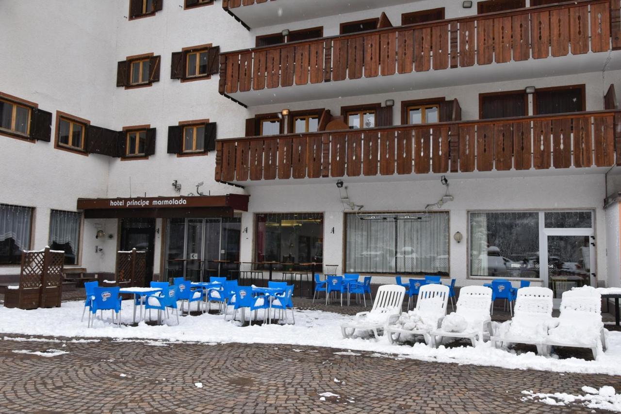 Hotel Principe Marmolada Malga Ciapela Eksteriør bilde