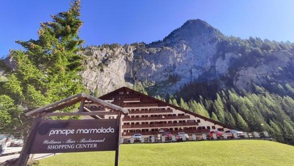 Hotel Principe Marmolada Malga Ciapela Eksteriør bilde